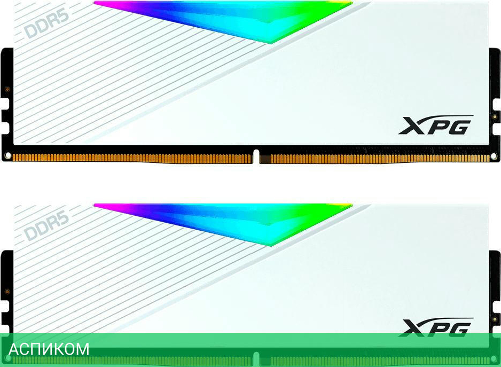 Оперативная память A-Data XPG Lancer RGB 64GB DDR5-6000 (AX5U6000C3032G-DCLARWH)