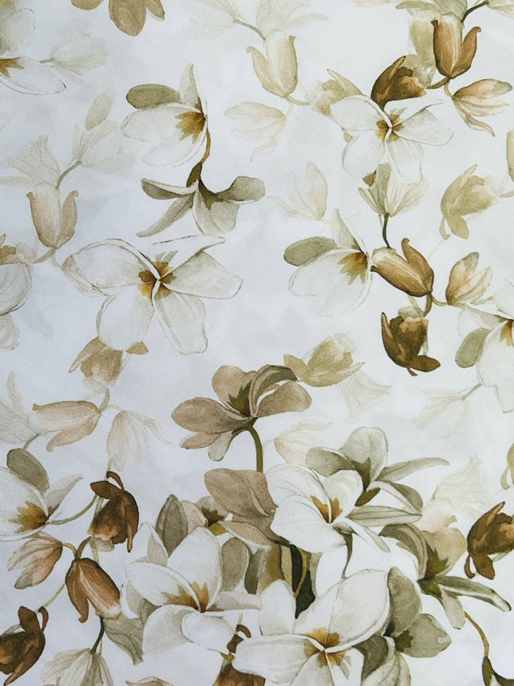 Постельное белье 2 спальное евро Mirabello Arbor бежевое