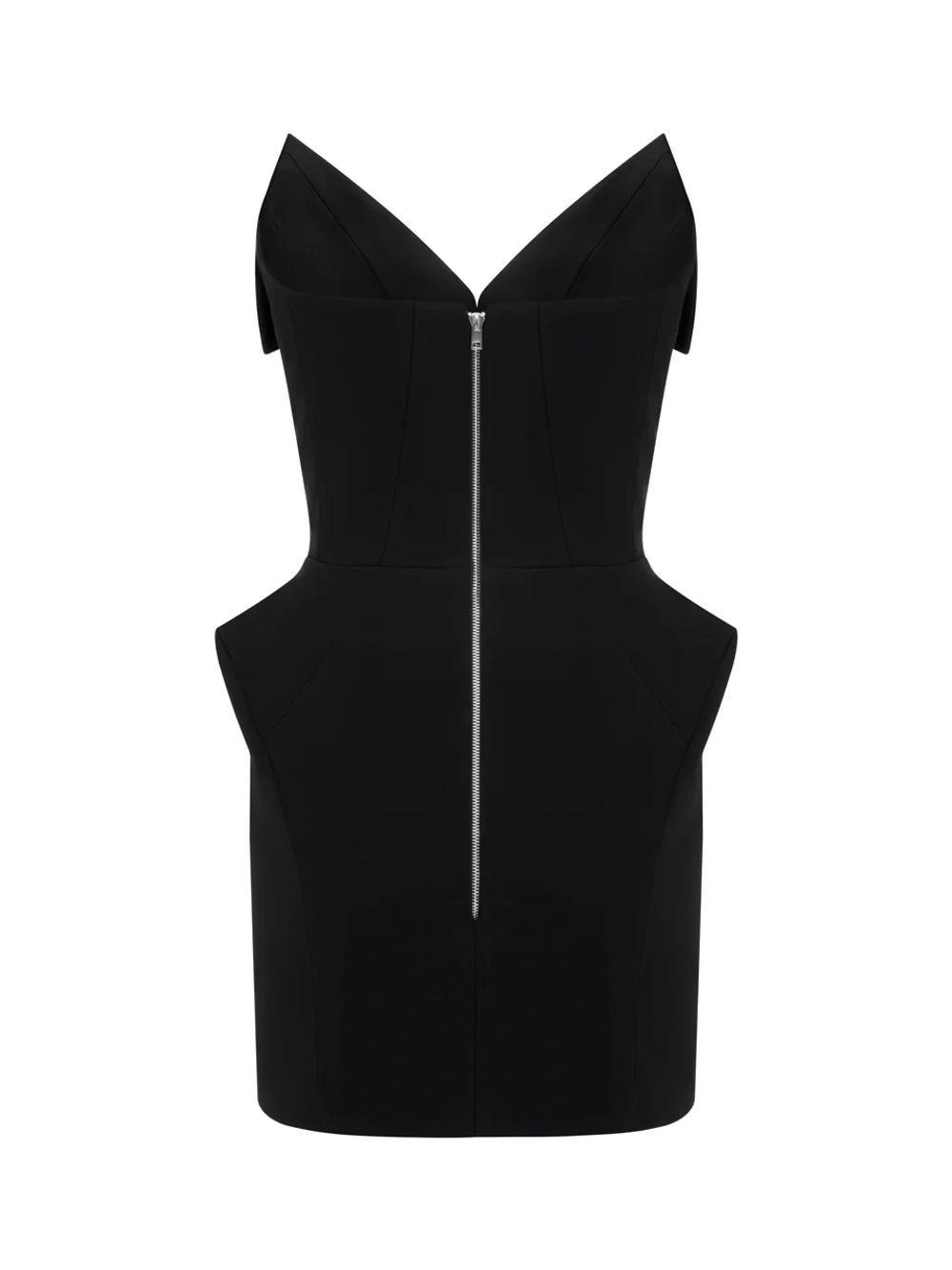 Платье мини с лацканами