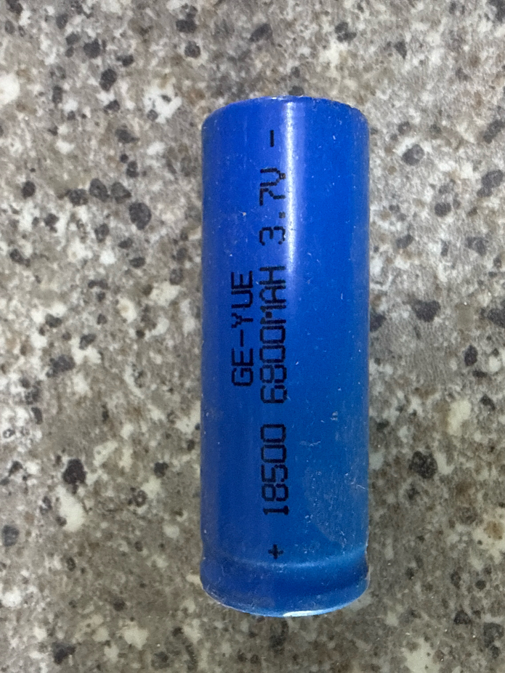 Аккумулятор 18500 mAh 3.7 V GE-YUE