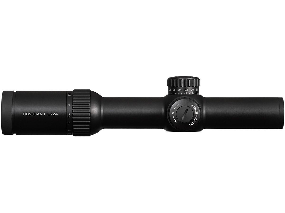 Прицел Gaut Obsidian 1-8x24, сетка X2, подсветка точки