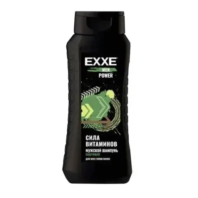 Шампунь мужской Бодрящий POWER EXXE MEN, 400 мл