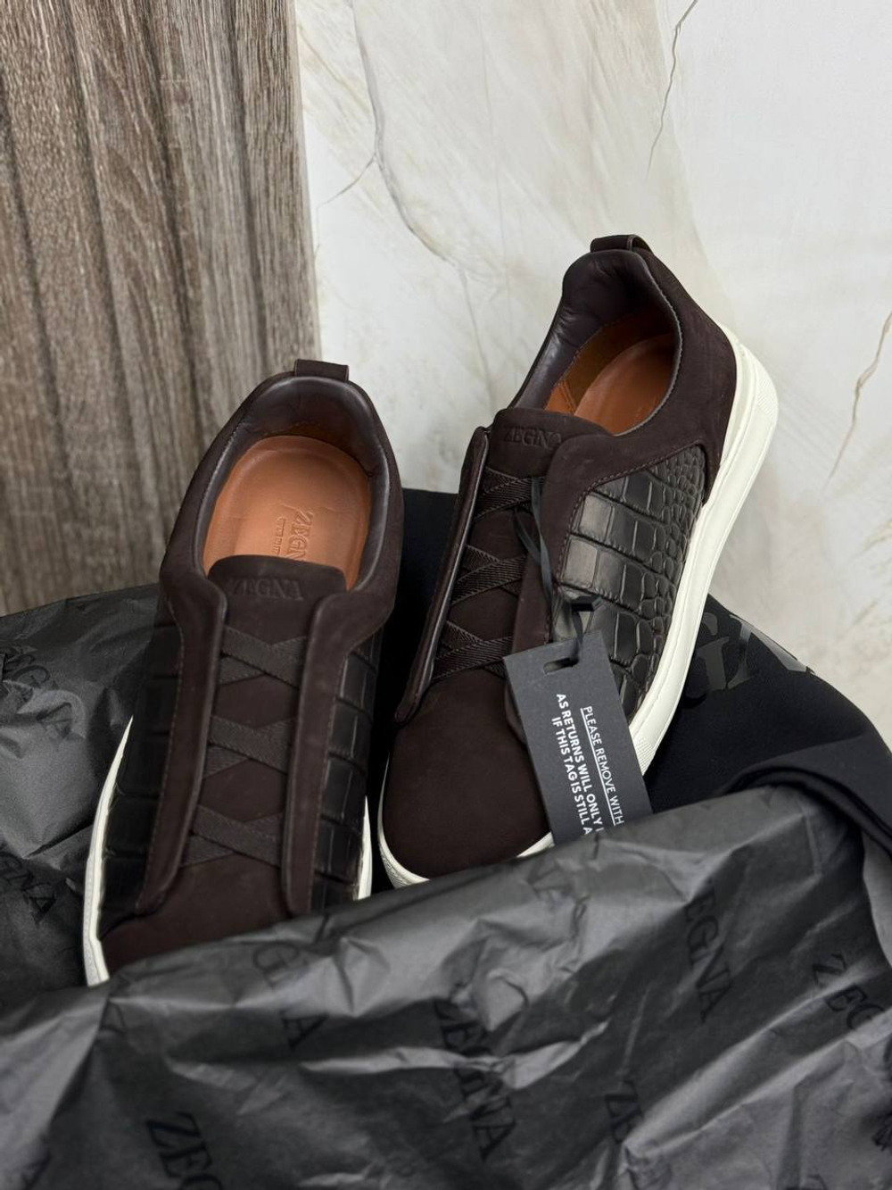 Кеды Zegna