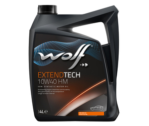 Масло моторное Wolf ExtendTech 10W40 HM 4 л