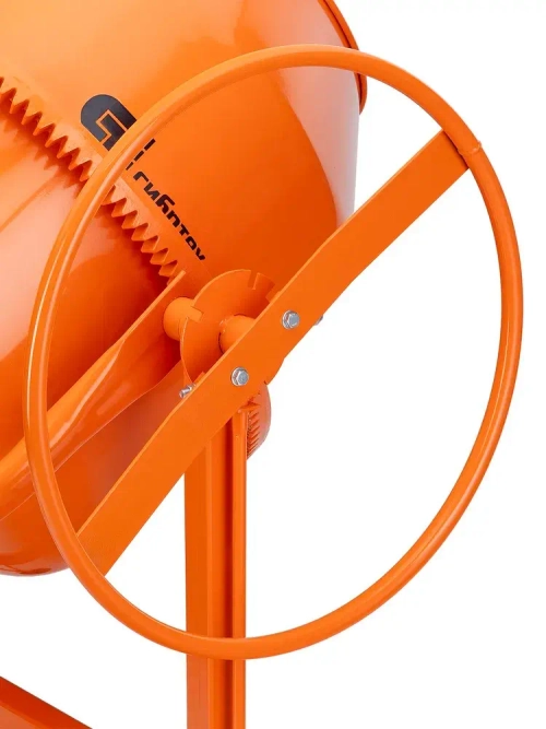 Бетономешалка строительная СИБРТЕХ, БСН-220, 220 л объем бака и 1000 Вт мощность, чугунный венец и поликлиновый ремень, защита от перегрева и случайного пуска, без редуктора, бетоносмеситель, 95515