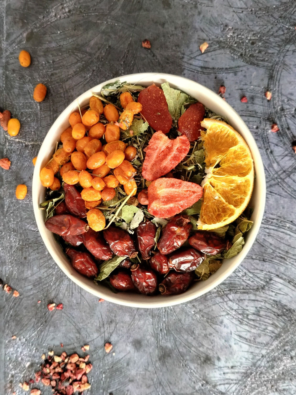 Чай травяной/ Подарочный /Иммунитет / Шиповник/Апельсин TE3