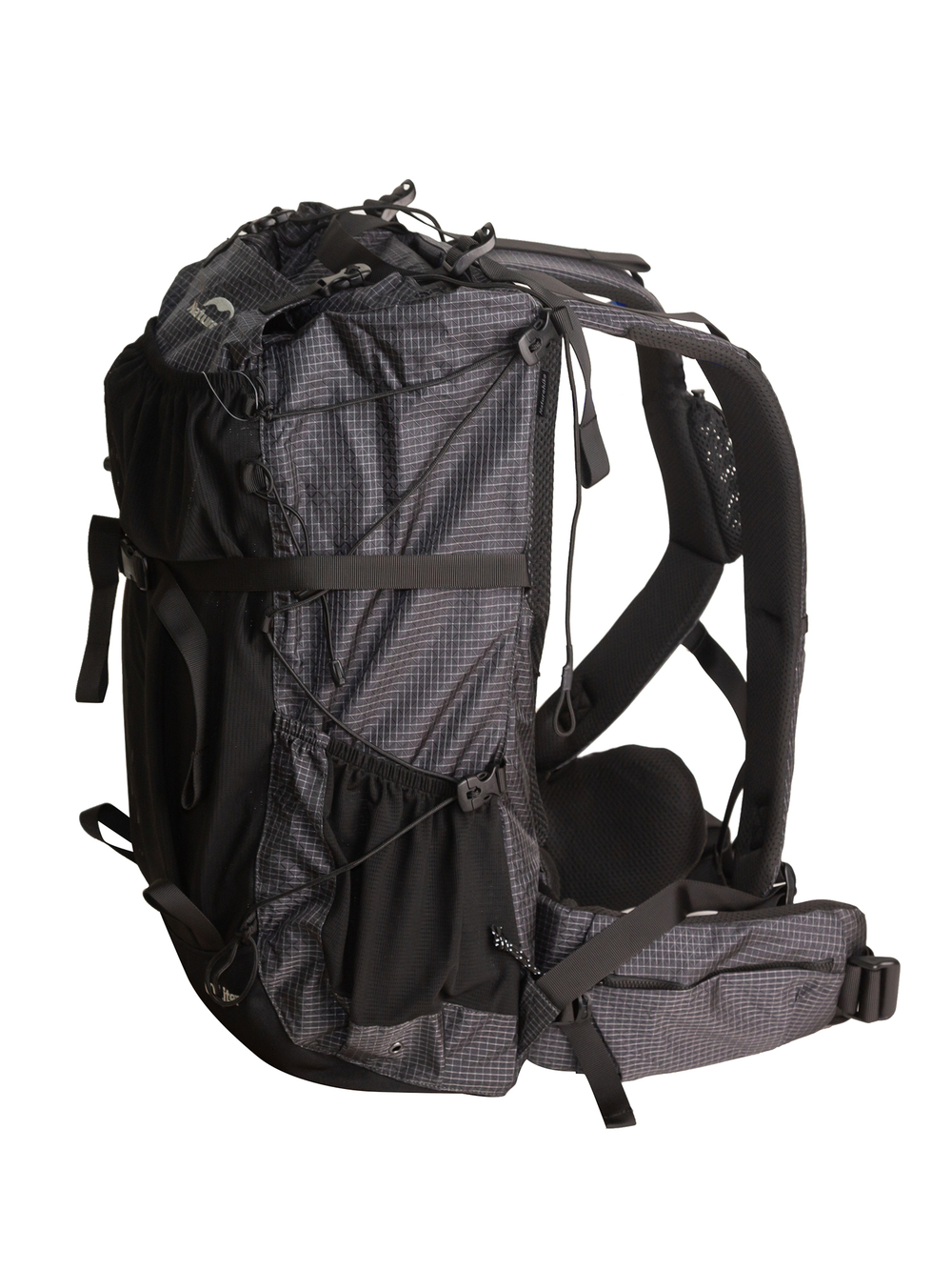 Рюкзак туристический Naturehike, 60л + 5л, серый (NH19BP095)