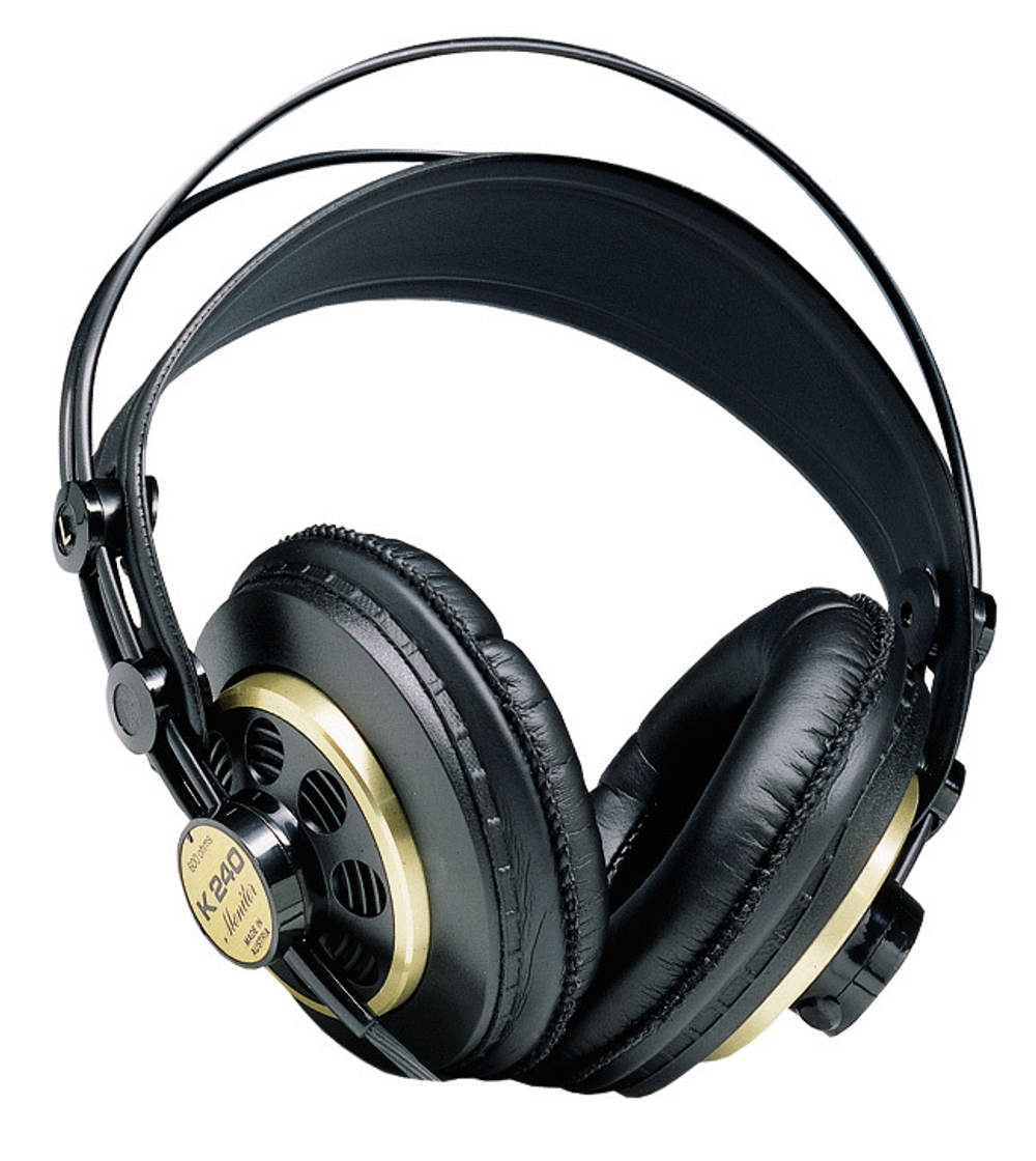 AKG K240 Studio профессиональные полуоткрытые студийные наушники, 15-25000Гц, мембраны XXL- Varimotion__1