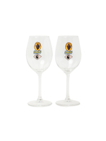 Винный Бокал ( Набор 2 Шт. ) Stacked Grapes Wine Glass Set