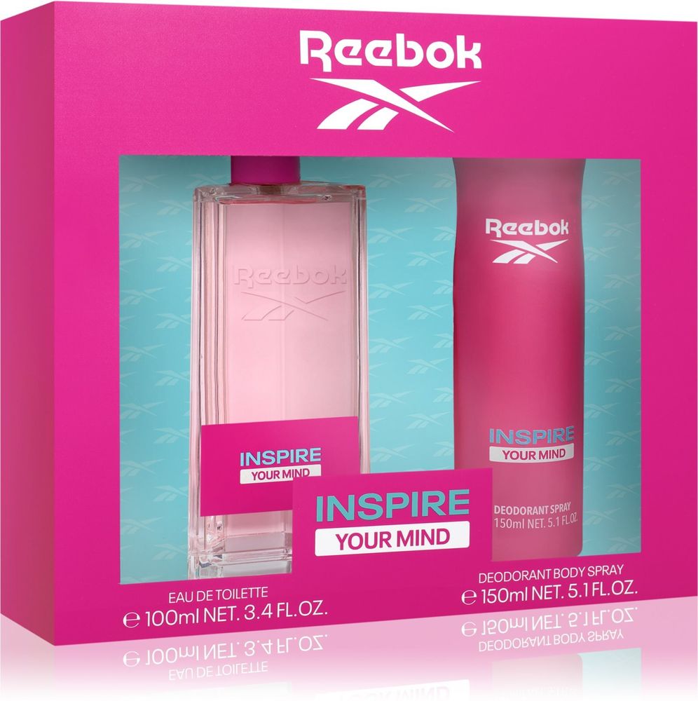 Reebok refreshing Body spray 150 мл + Eau de toilette 100 мл Inspire Your Mind