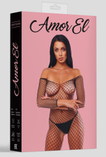 Комбинезон-сетка Estela с рукавами длиной 3/4