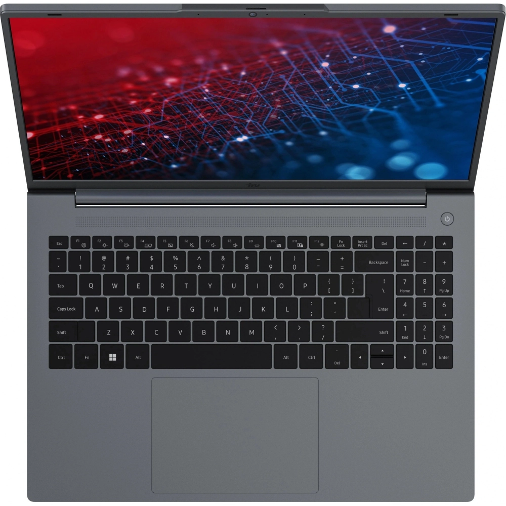 Ноутбук IRU Tactio 16ALB Core i5 1235U 16Gb SSD512Gb Intel UHD Graphics 16" IPS WUXGA (1920x1200) Windows 11 Pro grey WiFi BT Cam 4830mAh (2110204)