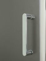 Душевой уголок BelBagno Unique 115х100 UNIQUE-AH-1-100/115-100-C-Cr профиль Хром стекло прозрачное