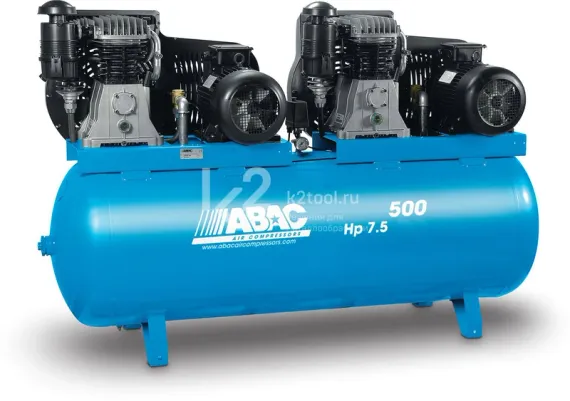 Ременной двухступенчатый масляный компрессор ABAC B7000 500 T 7,5