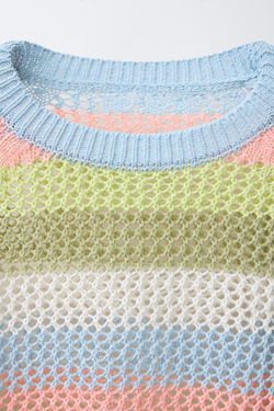 ZARA СВИТЕР В ПОЛОСКУ, РАЗНОЦВЕТНЫЙ