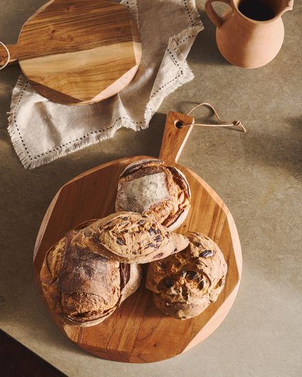 Lidiana Большая сервировочная доска из массива акации