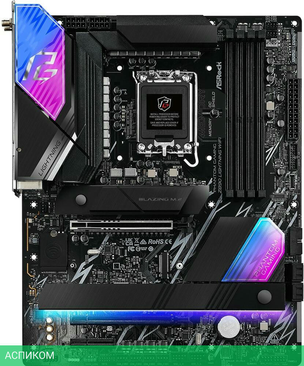 Материнская плата ASRock Z890 Lightning WiFi
