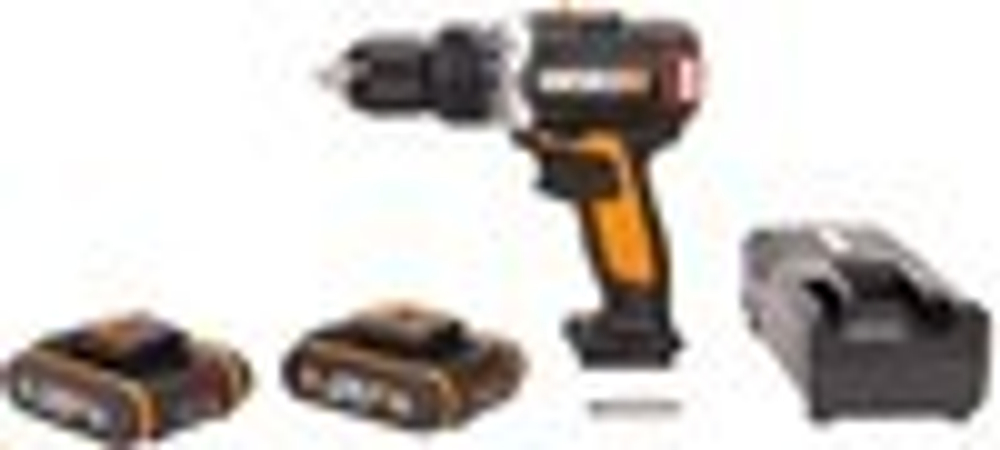 Аккумуляторный шуруповерт Worx WX373 2.0Ач х2 кейс