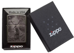 Зажигалка Black Ice® Deer Design ZIPPO 49059