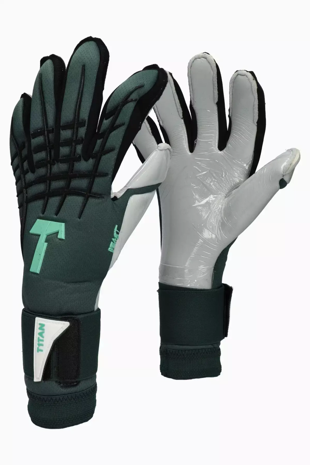 Вратарские перчатки T1TAN Petrol Beast 3.0