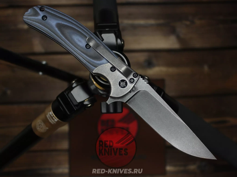 Нож Steelclaw "Резервист" сине-черные накладки