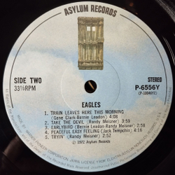 Винтажная виниловая пластинка LP Eagles Peaceful Easy Feeling (Japan 1981) (No Obi)