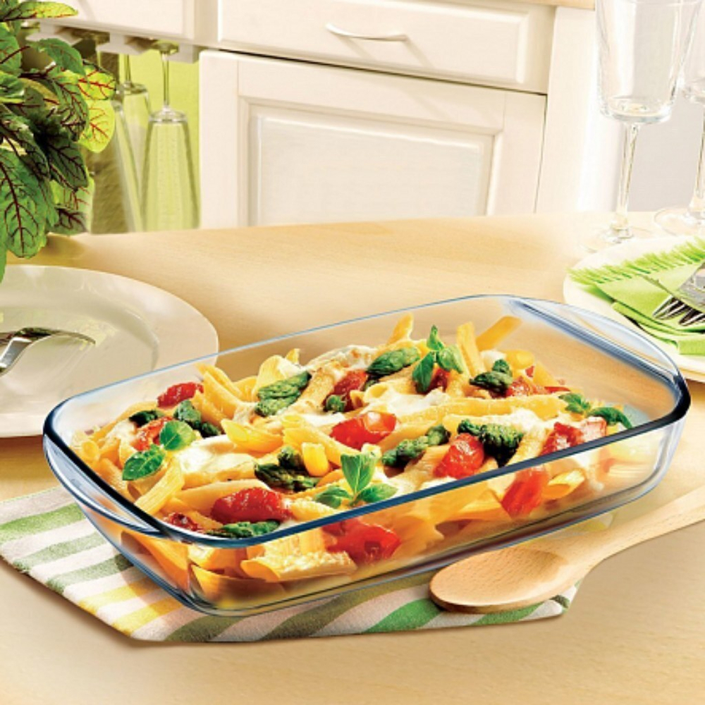 Форма для запекания стекло, 33х20х5 см, 2 л, прямоуг, Pyrex, Classic, 247B000/7047