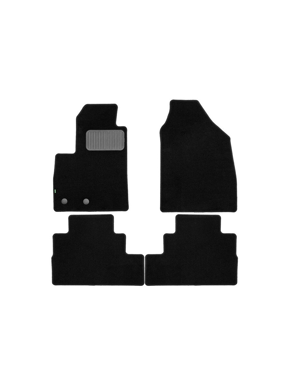 Коврики в салон для Jetour Dashing 2023-, кроссовер, 4шт. (текстиль) KLEVER0212700201210KH