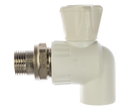Кран для радиатора угловой 20х1/2 п/п