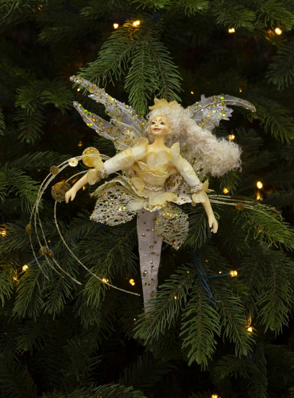 Декор 26х17х8см Noelle Фея кремовая/персиковая в ассортименте 2 вида