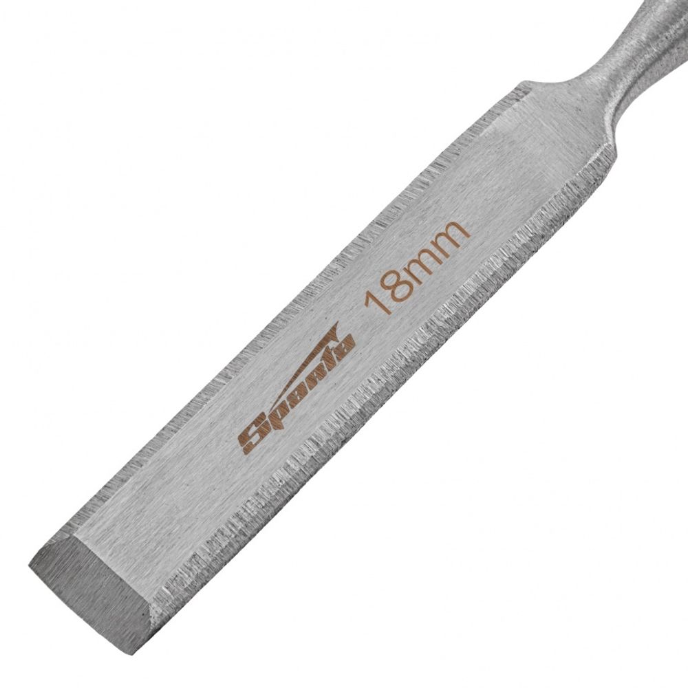 Долото-стамеска 18мм, деревянная рукоятка  Sparta 242475