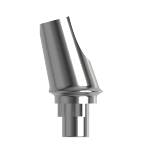 Абатменты титановые угловые 15° HI-TECH Трёхканальное Соединение с винтом