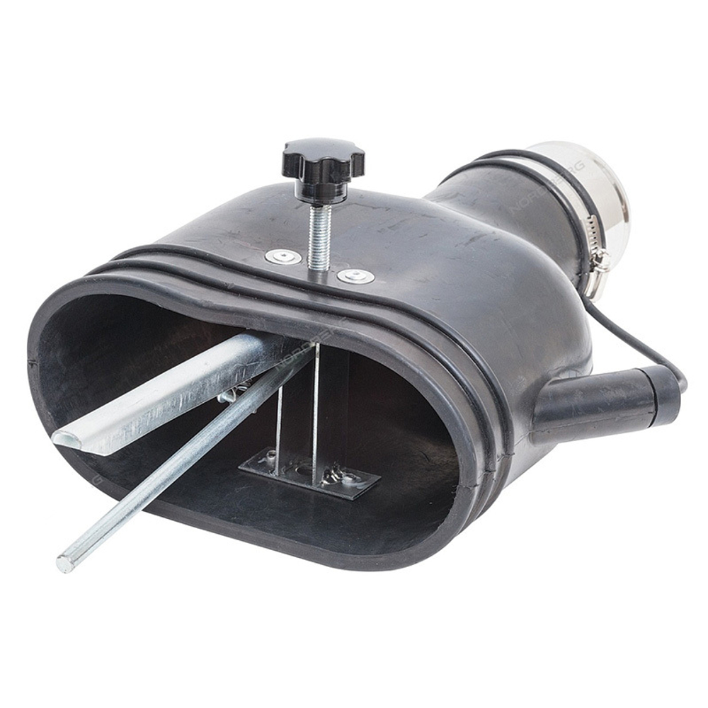 NORDBERG (AN075DP) Насадка резиновая овальная с внутр. фикс. на шланг D=75мм