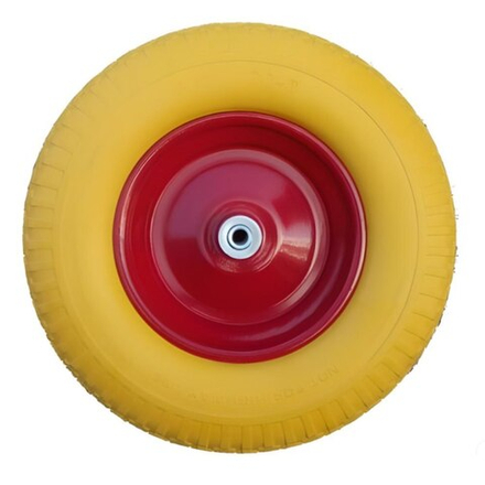 Belamos Полиуритановое колесо для садовой одноколесной тачки 457P