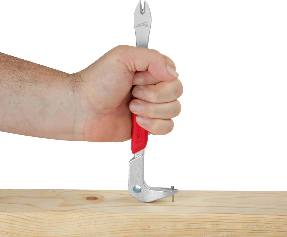 Гвоздодёр Milwaukee Nail Puller , сталь, антикоррозионное покрытие, 25 см