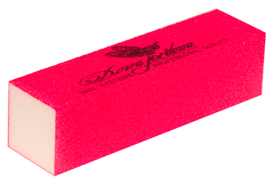 Баф для натур. ногтей DJ Арт.100683 (150/150) ярко розовый