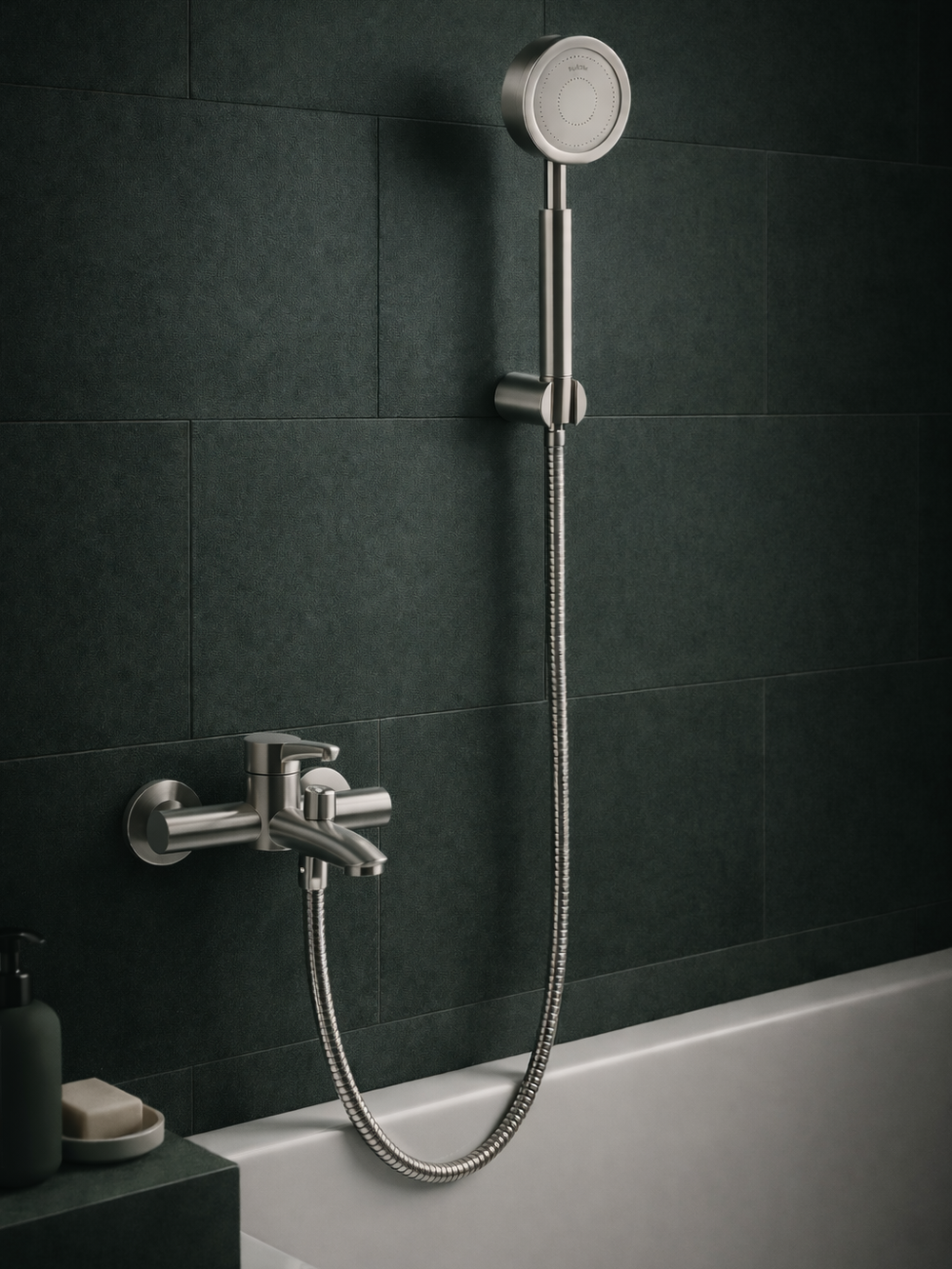 Душевой гарнитур STWORKI Малвик S49190S сталь