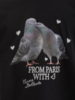 Мужская Футболка Lovebirds