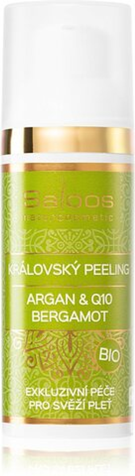 Saloos Bio Royal Peeling Bergamot - скраб для лица для регулирования кожного сала /   50  ml  / GTIN 8595666006296