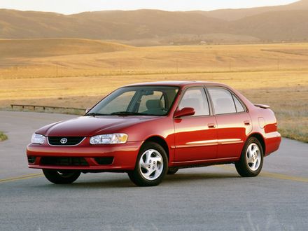 Багажники на Toyota Corolla  E110 1997-2001 седан