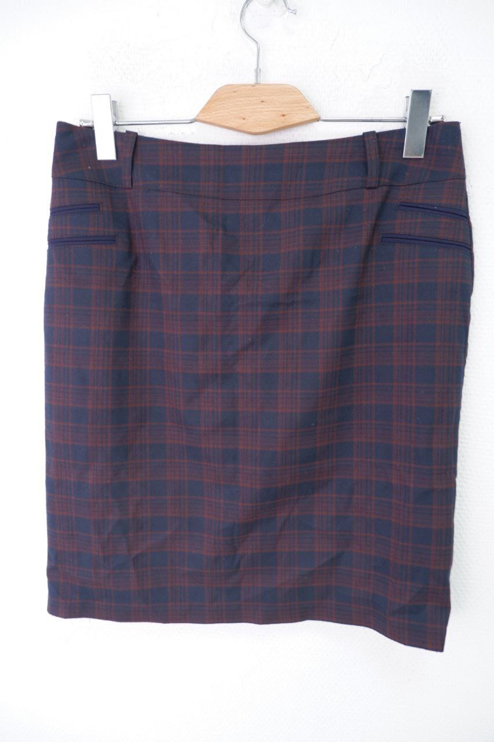 Юбка в клетку 48 размер