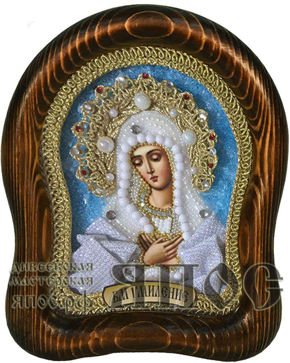 Икона Пресвятая Богородица Умиление бисер