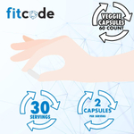 fitcode, Creatine1000, 1000 мг, 60 растительных капсул (500 мг в 1 капсуле)