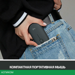 Мышь Logitech Pebble M350 Black (910-005576)