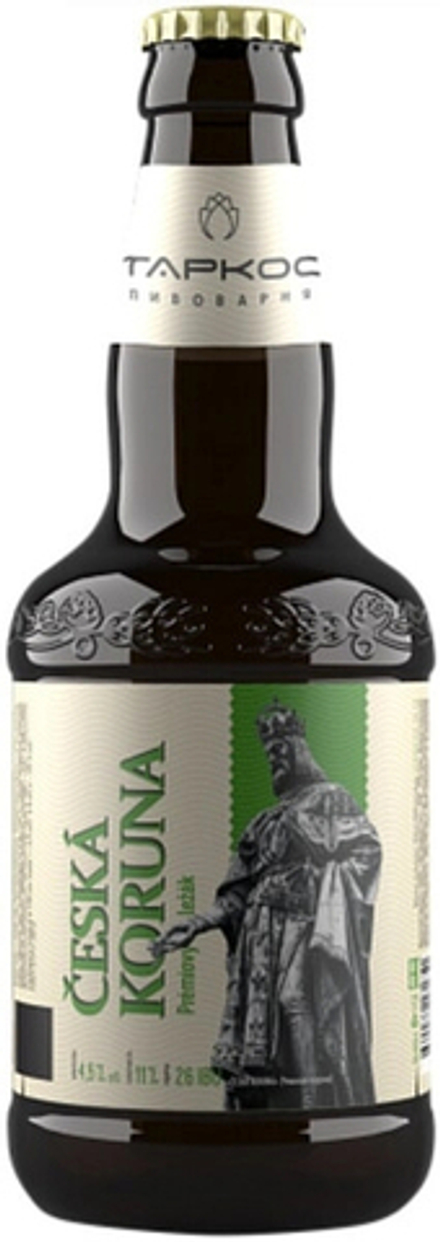 Пиво Таркос Чешская Корона / Tarkos Ceska Coruna 0.45 - стекло