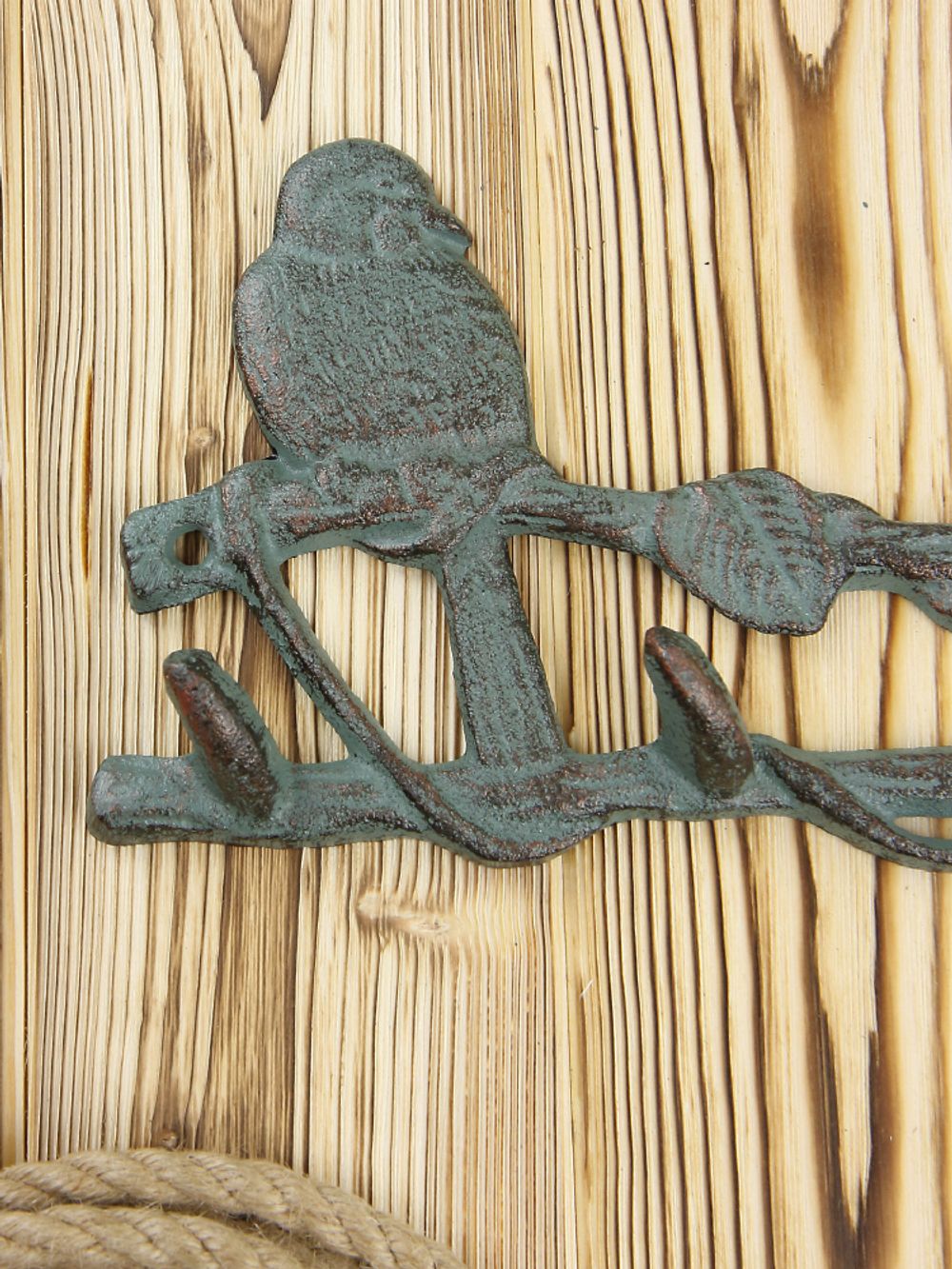 Iron Garden Вешалка настенная "Птички", 4 крючка