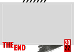 PSD-Шаблон фотокниги "THE END"