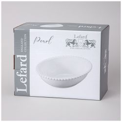 САЛАТНИК ОВАЛЬНЫЙ LEFARD "PEARL" 22*17,5*7,5 СМ 900 МЛ (КОР=12ШТ.)