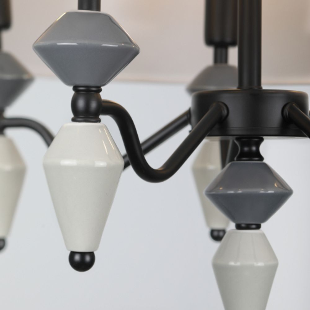 Люстра Rivoli Alisia 2096-310 5 х Е14 40 Вт классика