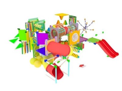 Лабиринт "Выдумка" 7,3*8,5*2,9м